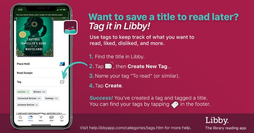 Instructions and arrows point to a book on a phone: The Cautious Traveller's Guide to the Wastelands