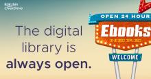 The digital library is always open with OverDrive ebooks