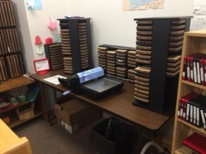 Photo of the Ellison Dies at the library